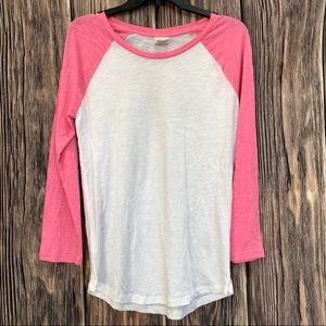 PINK Baseball Tee